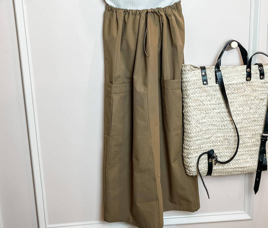 Papermoon - Women's Ariah Cargo Midi Skirt