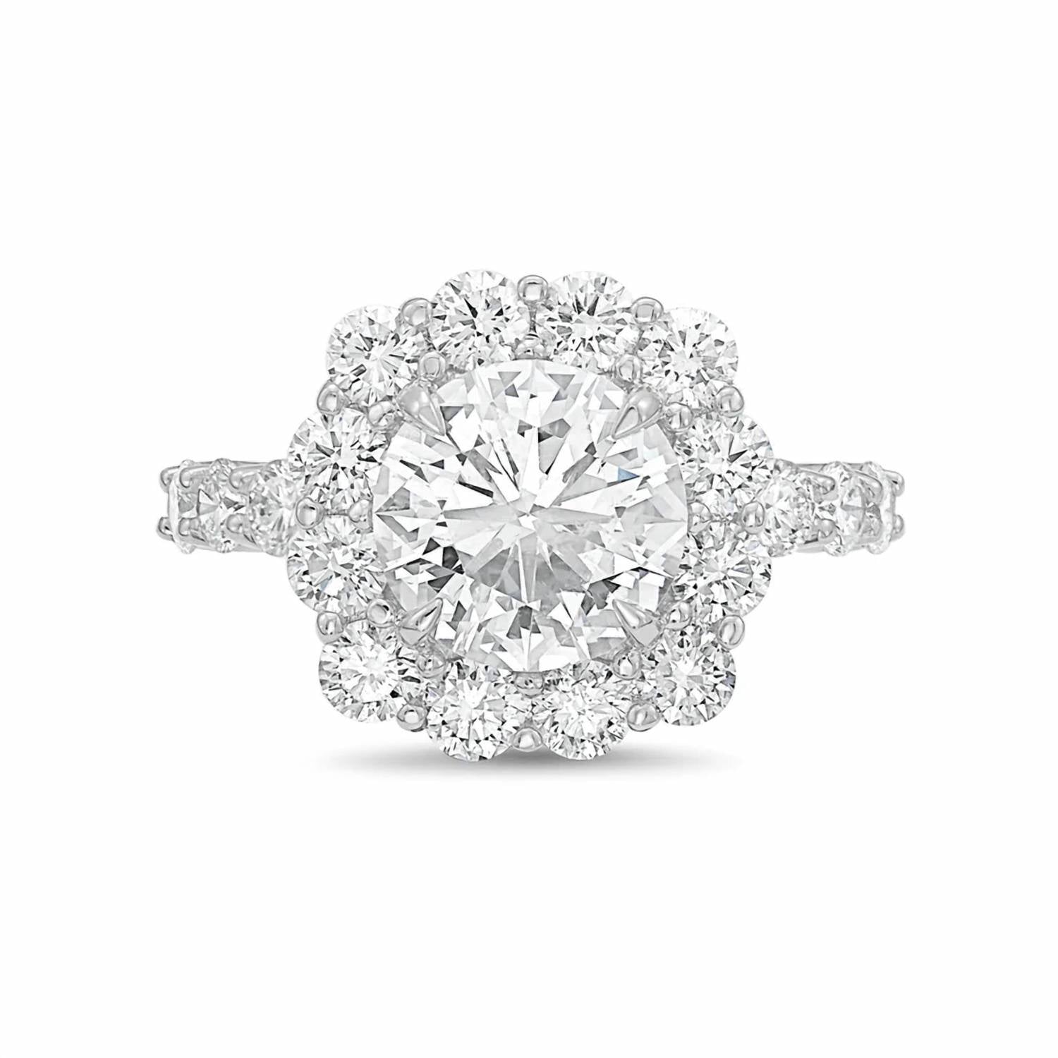 Diana M Jewels - Women's Round Lab-Grown Diamond Fashion Ring (19.00 Ct) - Signature