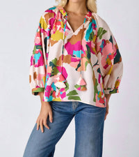 Crosby By Mollie Burch - Marin Raglan Sleeves Top