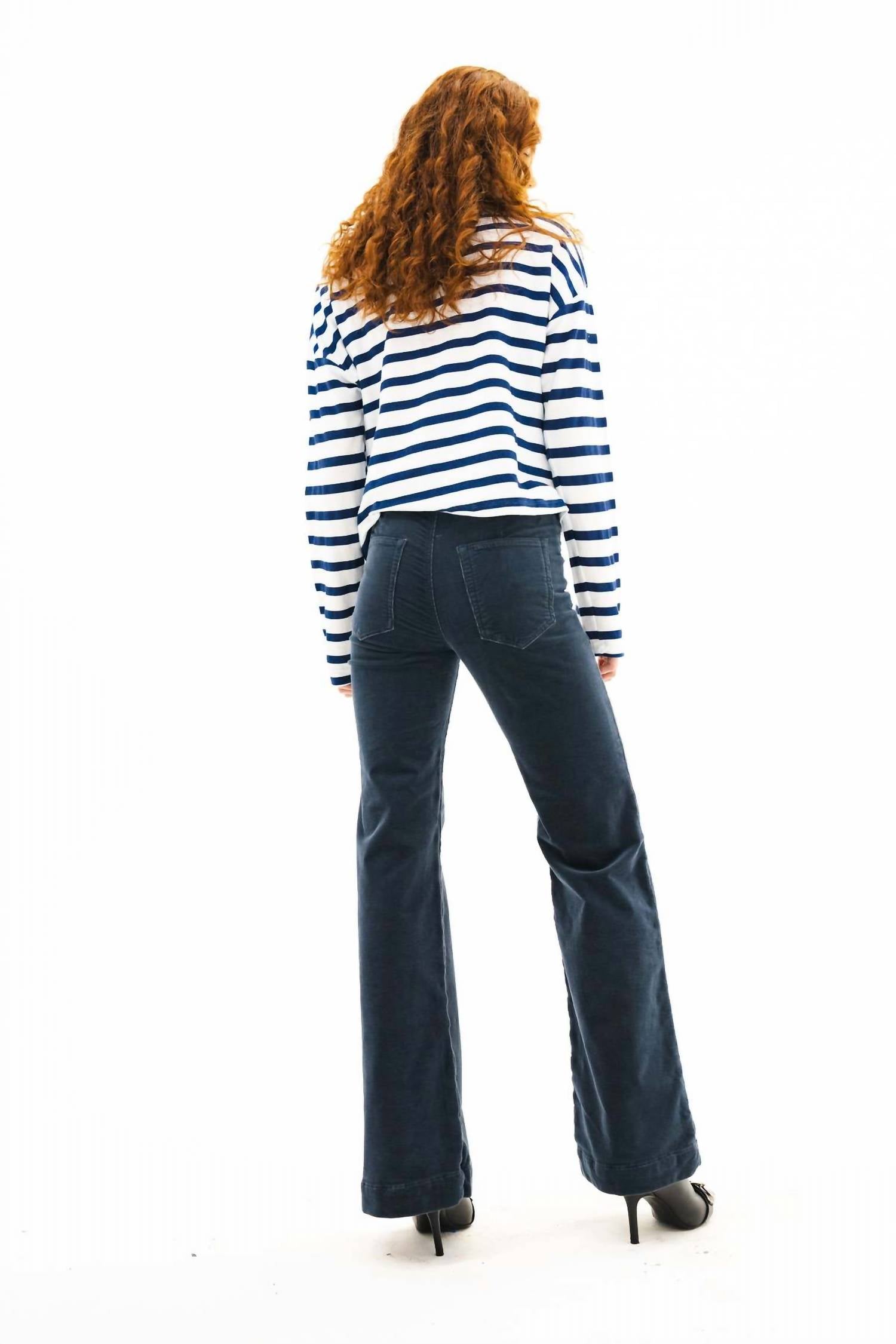 Askk Ny - Brighton Wide Leg Cord Jeans