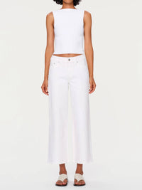 Dl1961 - Women'S - Hepburn Wide Leg Ankle Jeans