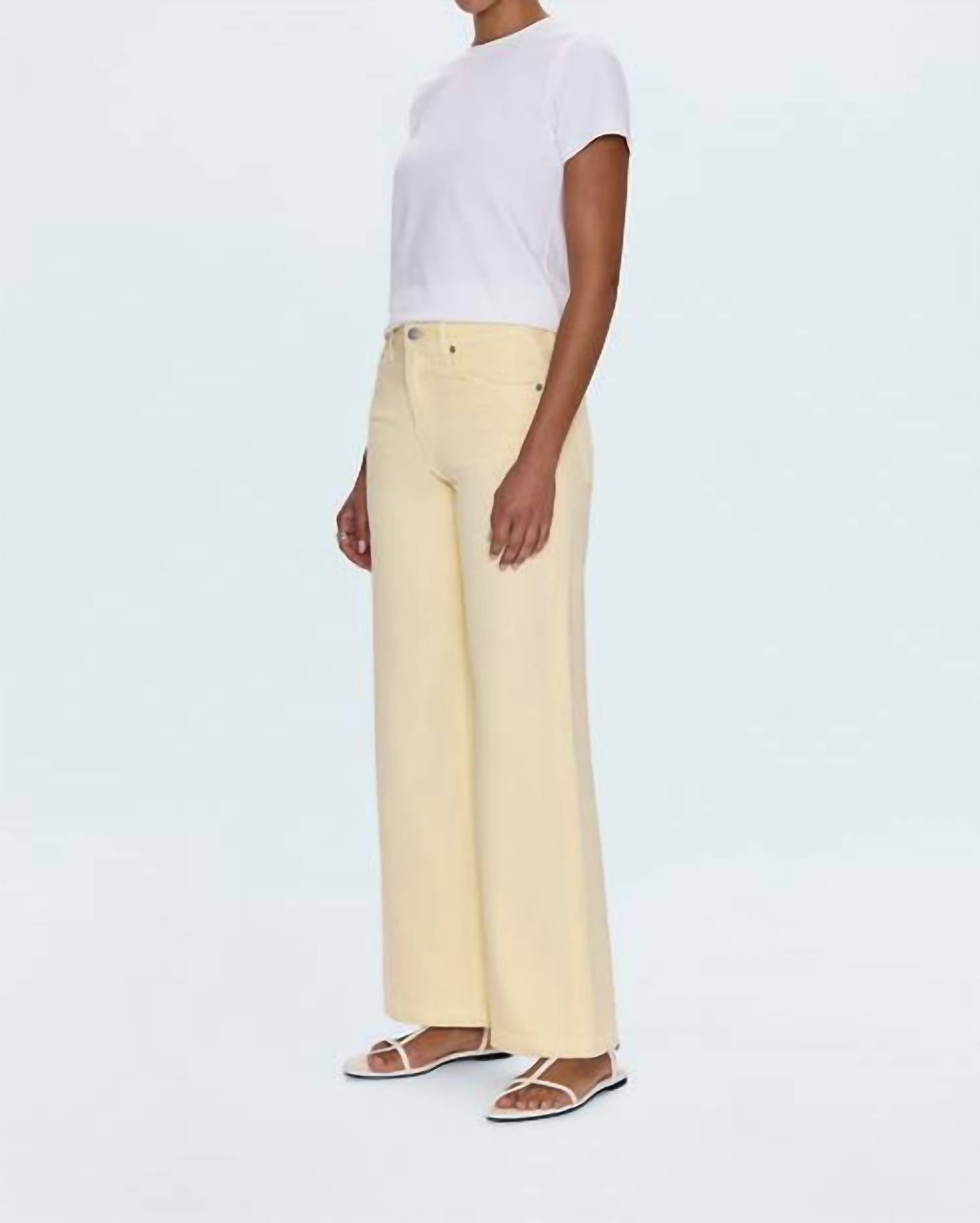 Pistola - Jadyn Low Slung Palazzo Jean