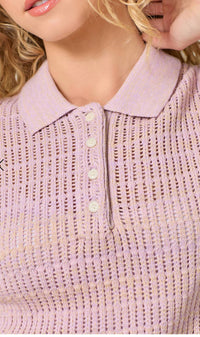 Mystree - Perfect In Polo Sweater Top