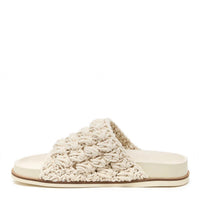 Kelsi Dagger - Women's Squish Crochet Raffia Mules