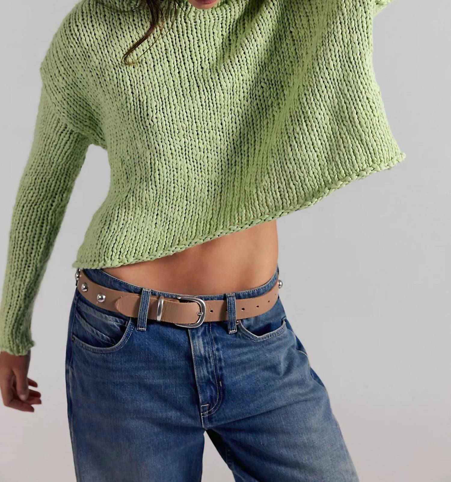 Free People - Opal Rollneck Knit Sweater