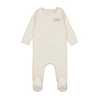 Bee And Dee - Baby's Classic Ribbed Footie & Bonnet Set