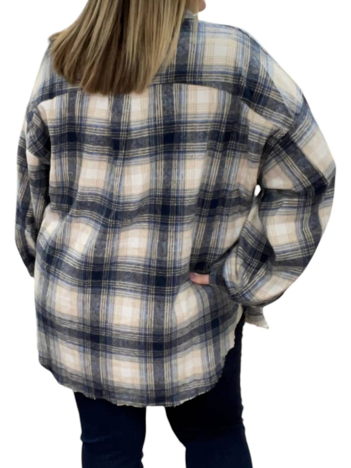 White Birch - Plaid Shacket