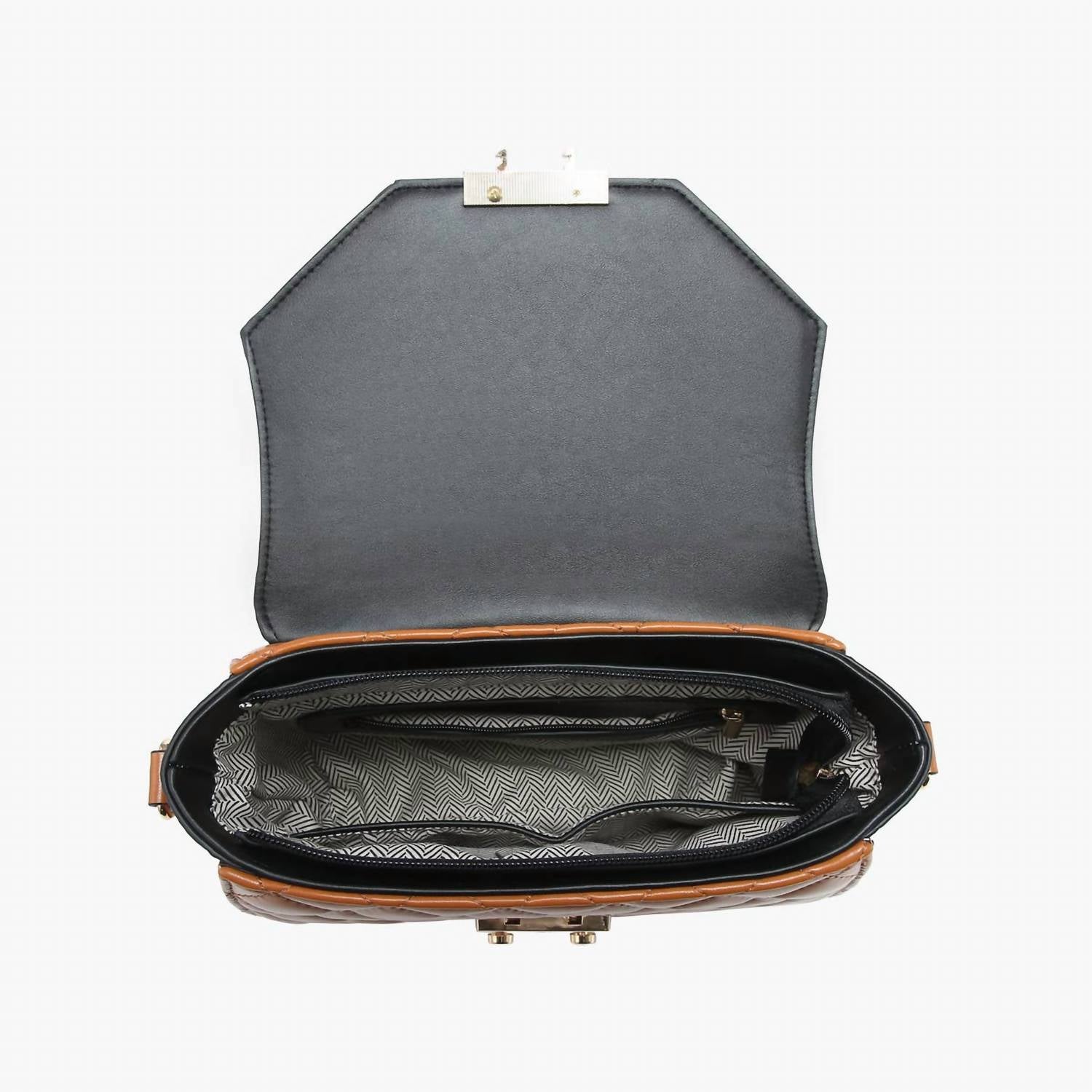 Jen & Co. - Women's Lou Crossbody Bag With Push Lock