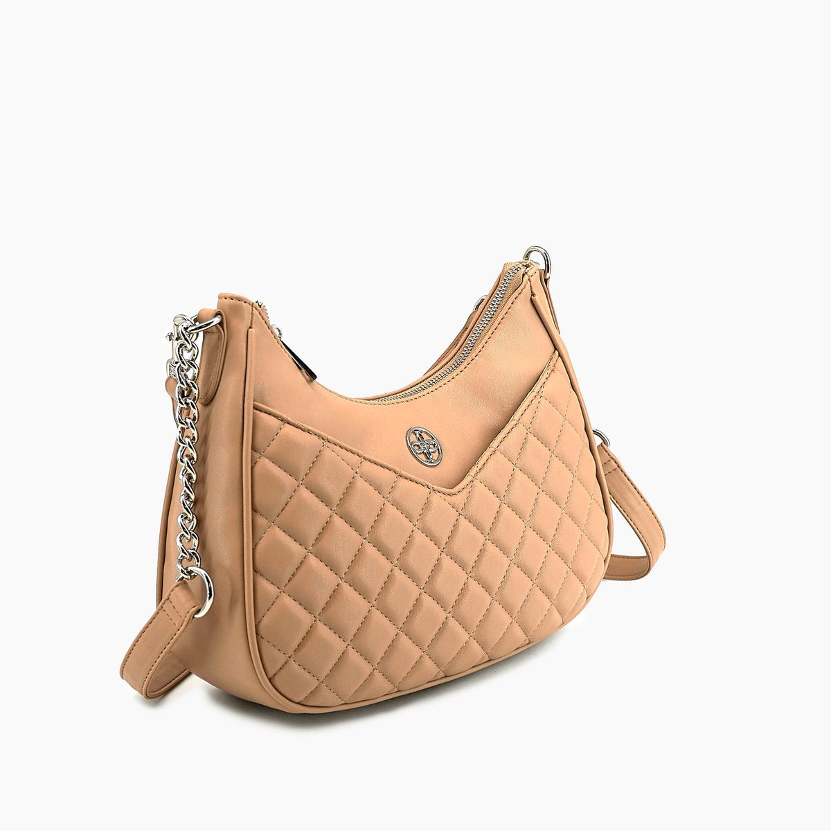 Like Dreams - Women's Auburn Y2k Vegan Dual Quilted Shoulder Bag