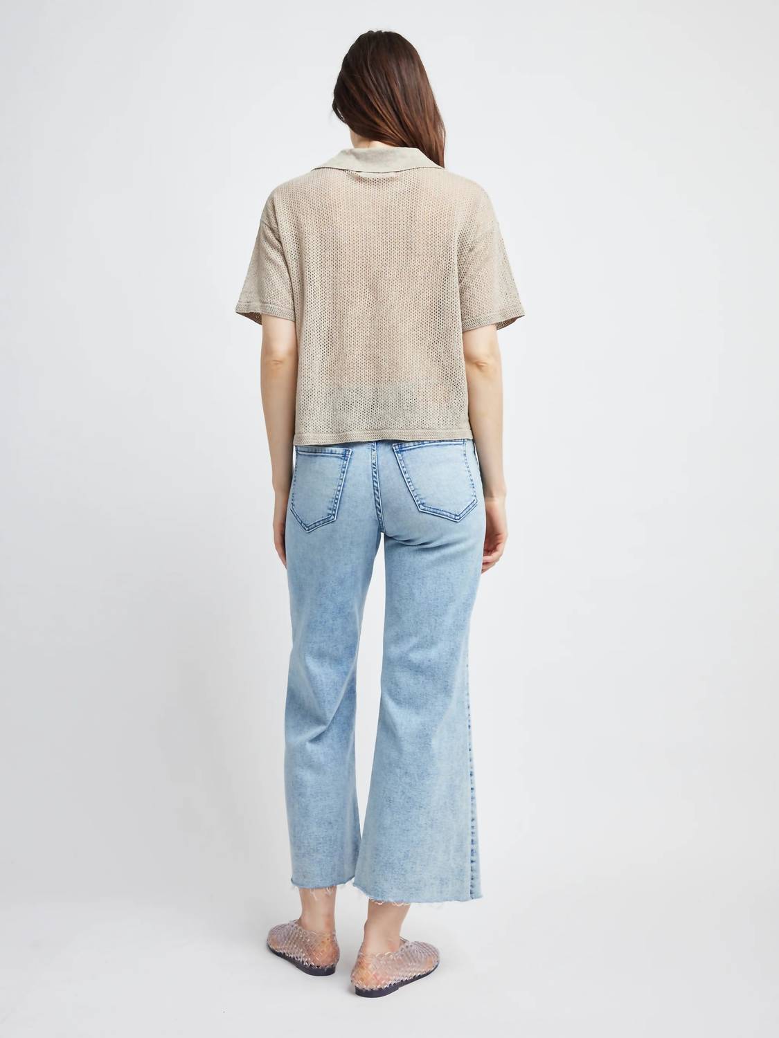 Self Contrast - Autumn Boxy Polo Top