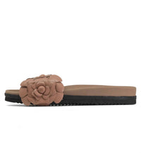 ROAM Women's Fleur Slides in peony pink - women's shoe