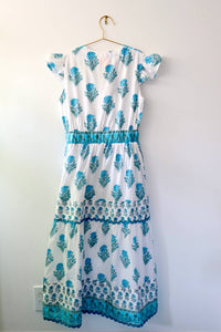VICTORIA DUNN Hallie Midi Dress in capri - women's dress - view 5