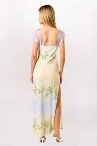 Rowan + Riot - Citrus Floral Maxi Dress