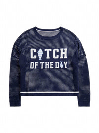 Shiraleah - Catch of the Day Mesh Sweater