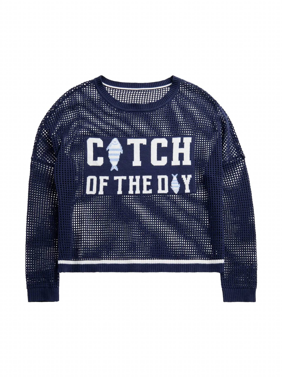 Shiraleah - Catch of the Day Mesh Sweater