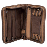 STS Ranchwear Women's Kellie Jewelry Case in cowhide - women's bag - detail view