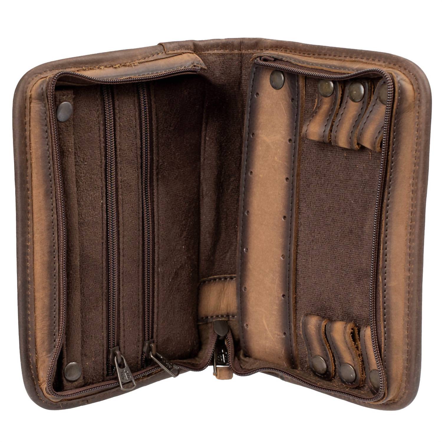 STS Ranchwear Women's Kellie Jewelry Case in cowhide - women's bag - detail view