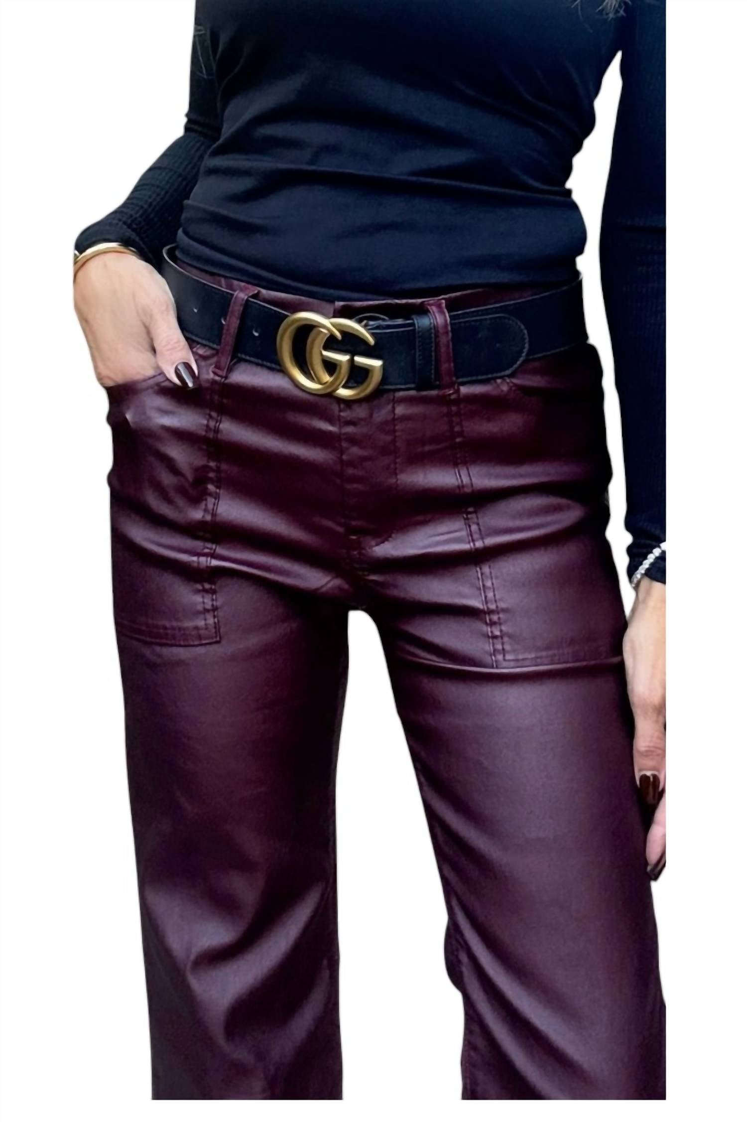 Bevy Flog - Romi Vegan Leather Pant