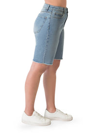 Dex - Raw Hem Bermuda Shorts