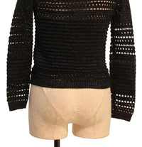 Zero Degrees Celsius - Women's Lurex Crop Long Sleeve Cardigan