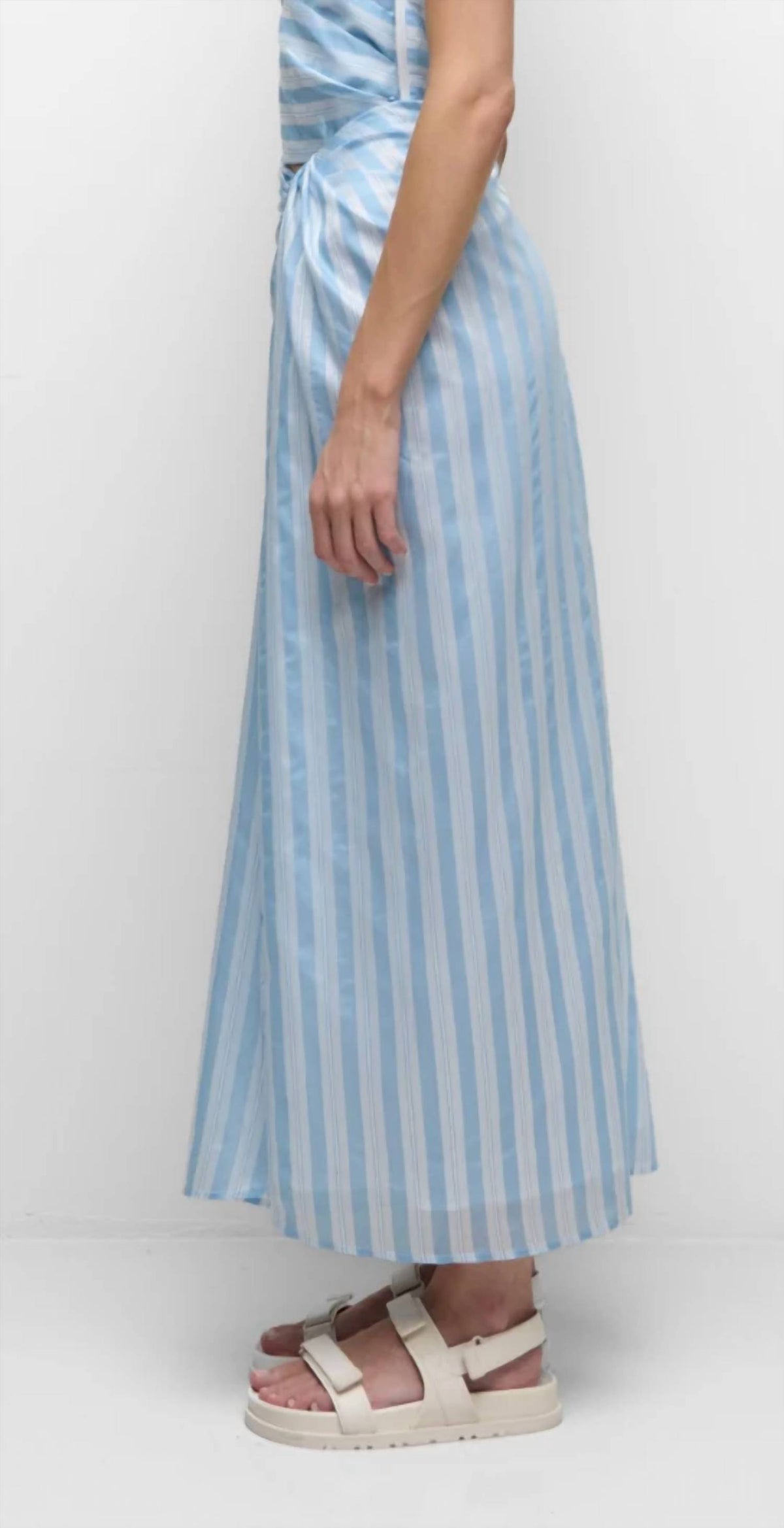 Simkhai - Liorra Draped Midi Skirt