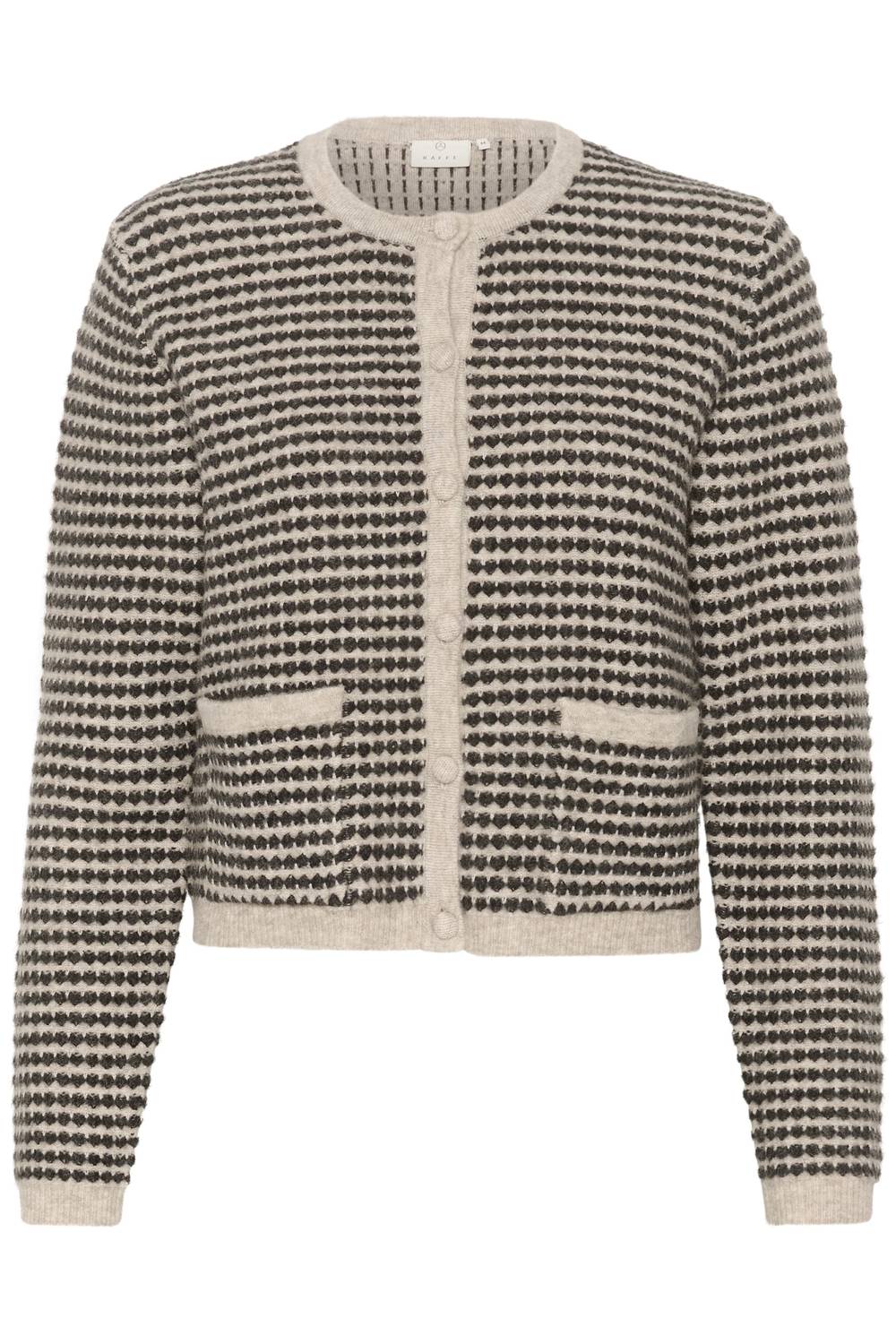 Kaffe - Kaellery Button Round Neck Cardigan