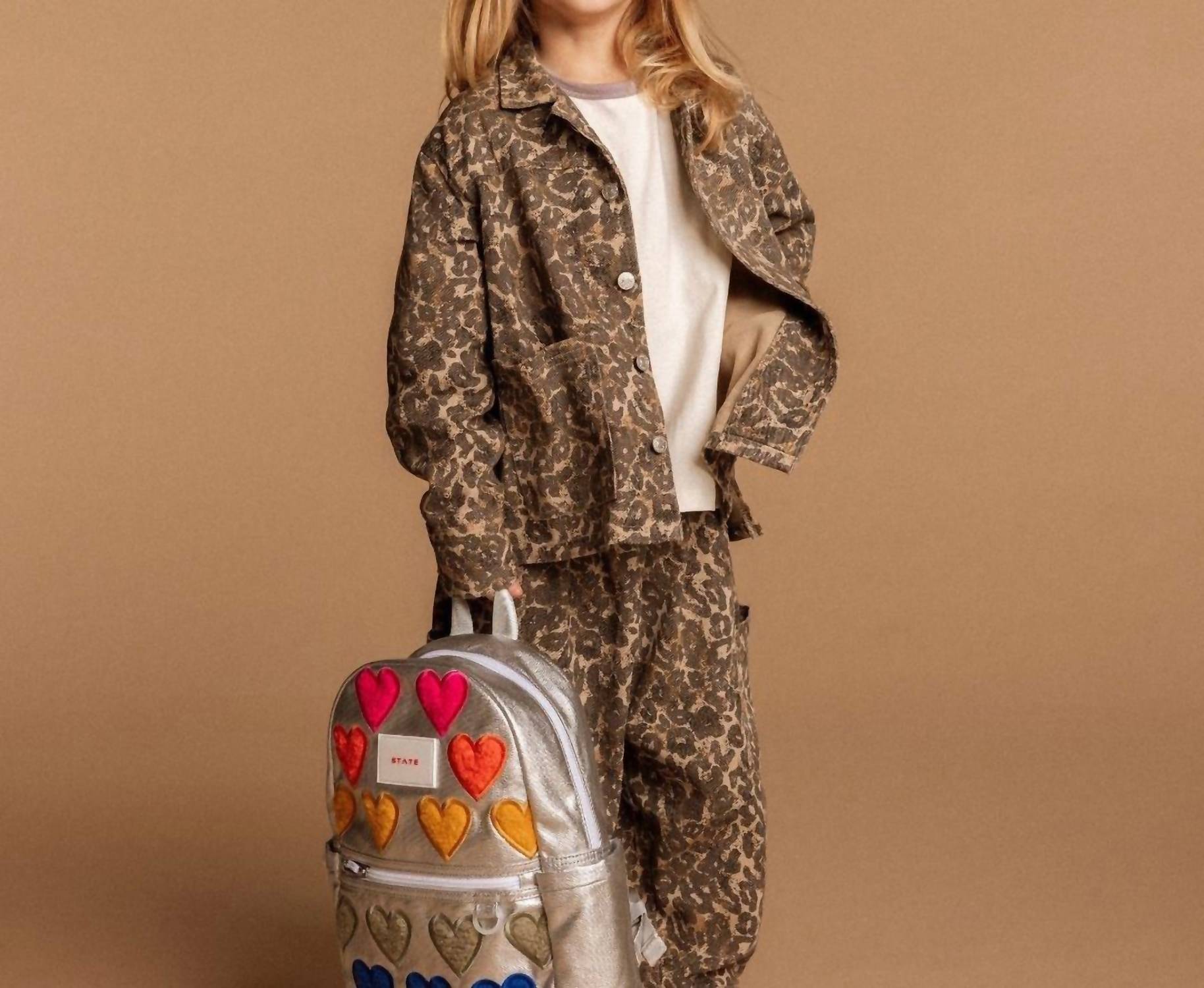 State - Girl's Kane Metallic Backpack