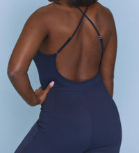 Le Lis - Holding On Halter Neck Flared Jumpsuit