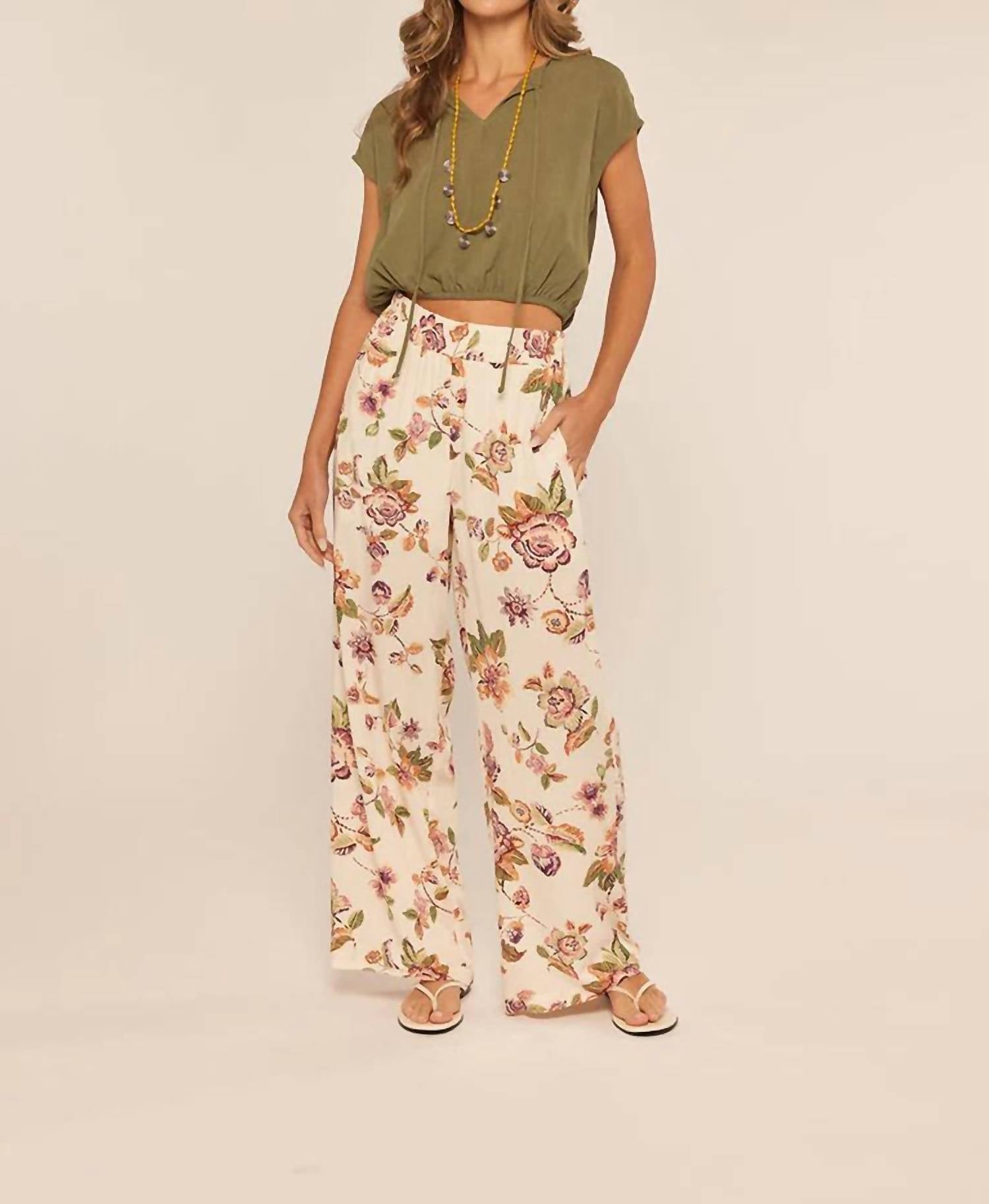 Kylie Paige - Bettina Lightweight Pull-on Rayon Pants