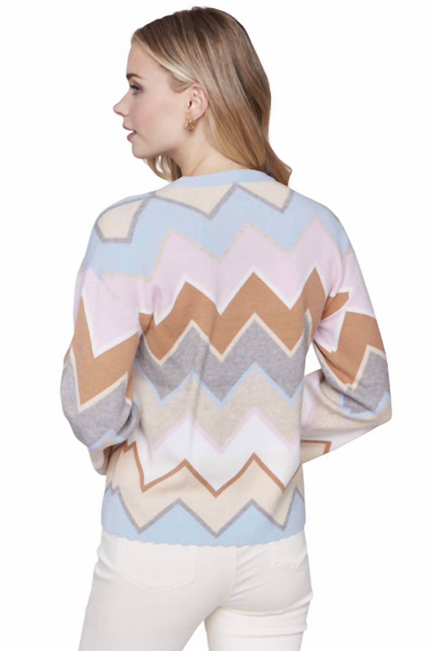 Charlie B - Madison Chevron Sweater