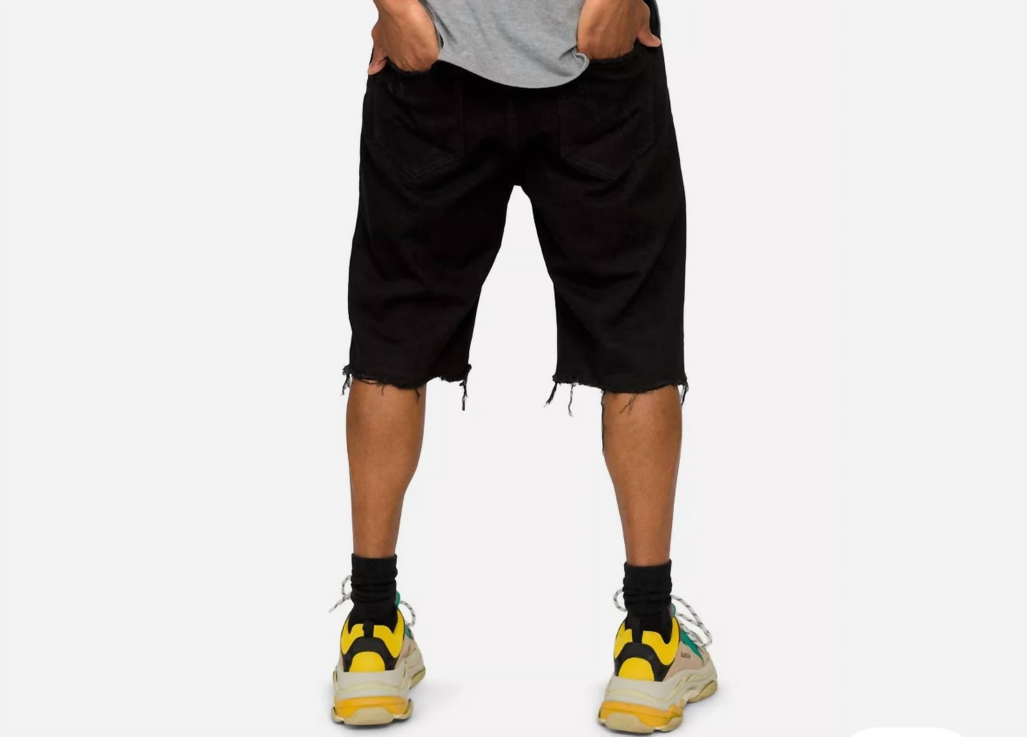 Victorious - Distressed Denim Shorts