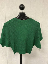 ee:some Knit Short Sleeve Top in hunter green - women's t-shirt - alternate view