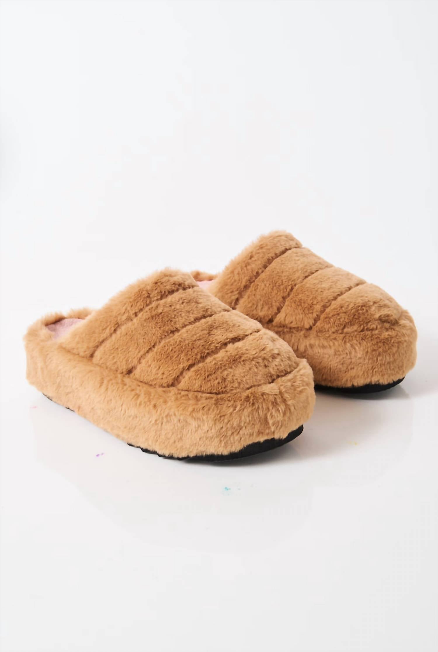 Free People Women's It's A Vibe Platform Slipper in teddy - women's shoe - alternate view