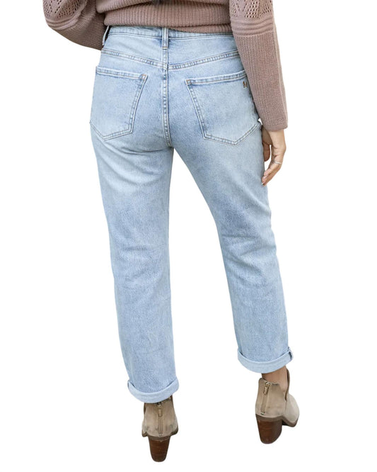 Grace And Lace - Mid-rise Girlfriend Jean