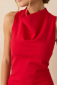 Spanx - Sleeveless T-neck Midi Dress