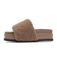 Roam - Women's Fuzzy Stripe Stack Slider
