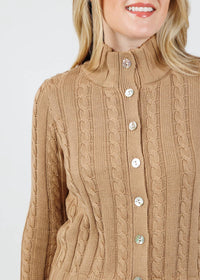 Hinson Wu - Charlie Cable Long Sleeve Cardigan