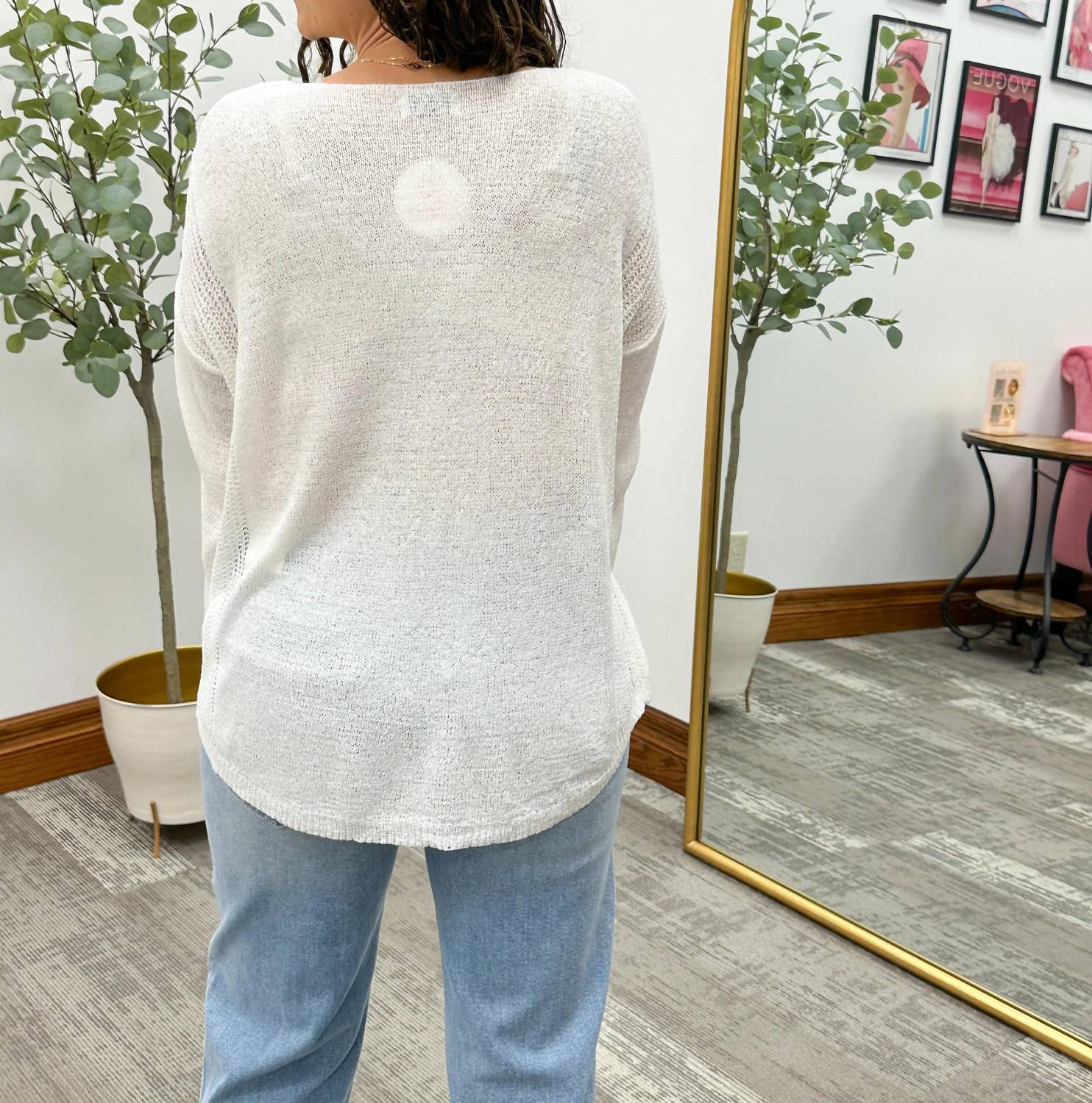 Be Cool - Drop Shoulder Lightweight Sweater