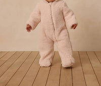 Quincy Mae - Baby's Bear Jumpsuit