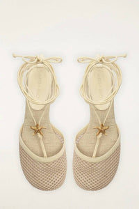 Farm Rio - Women's Sea Lace Up Mules