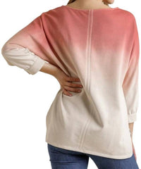Umgee - Ombre Raglan Top