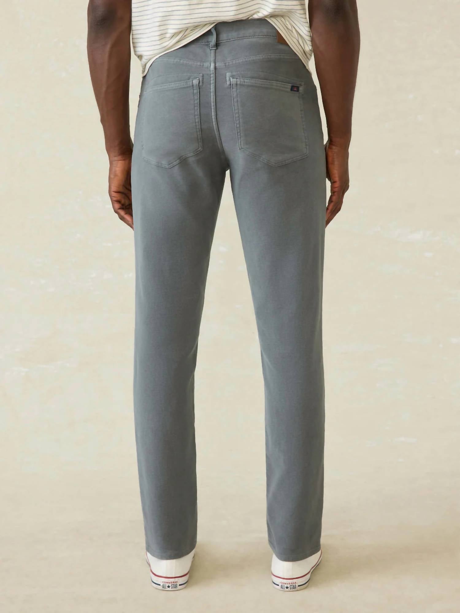 Faherty - Stretch Terry 5-pocket Pant