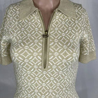 Michael Kors - Short-sleeve Zip Collar Dress