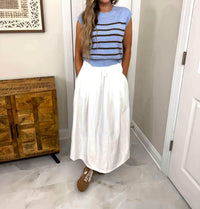 She + Sky - Joanna Stripe Sweater