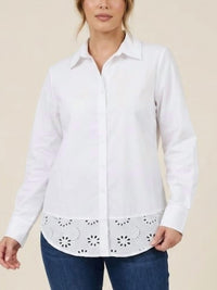Maude Vivante - George Eyelet Top