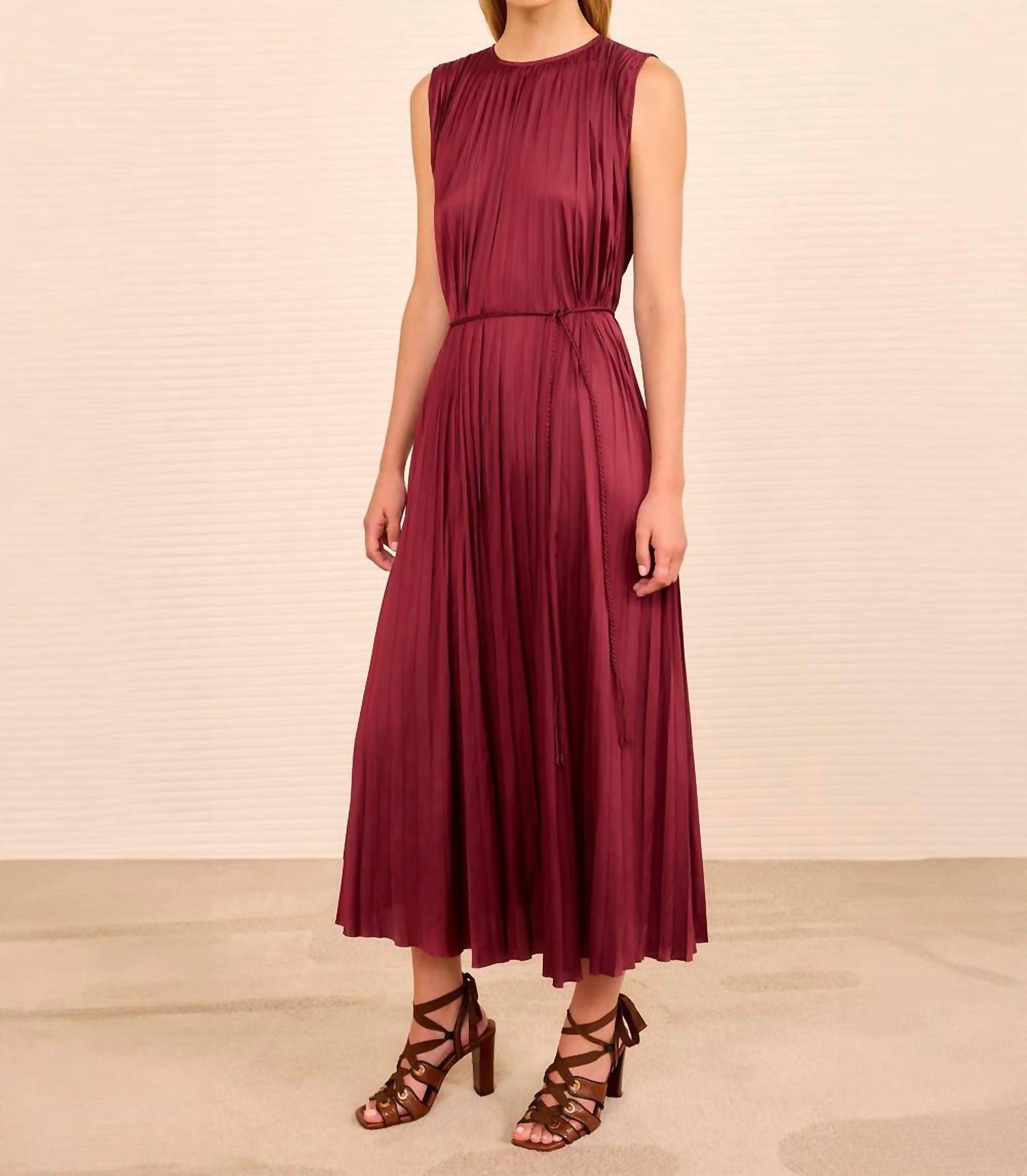 Ulla Johnson - Fianna Pleated Midi Dress