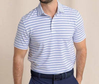 Southern Tide - brrreeze Pearl Cove Stripe Polo