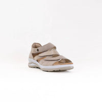 Fidelio Women's Hilani Sandal in nocciola faille komb - women's sandal - detail view