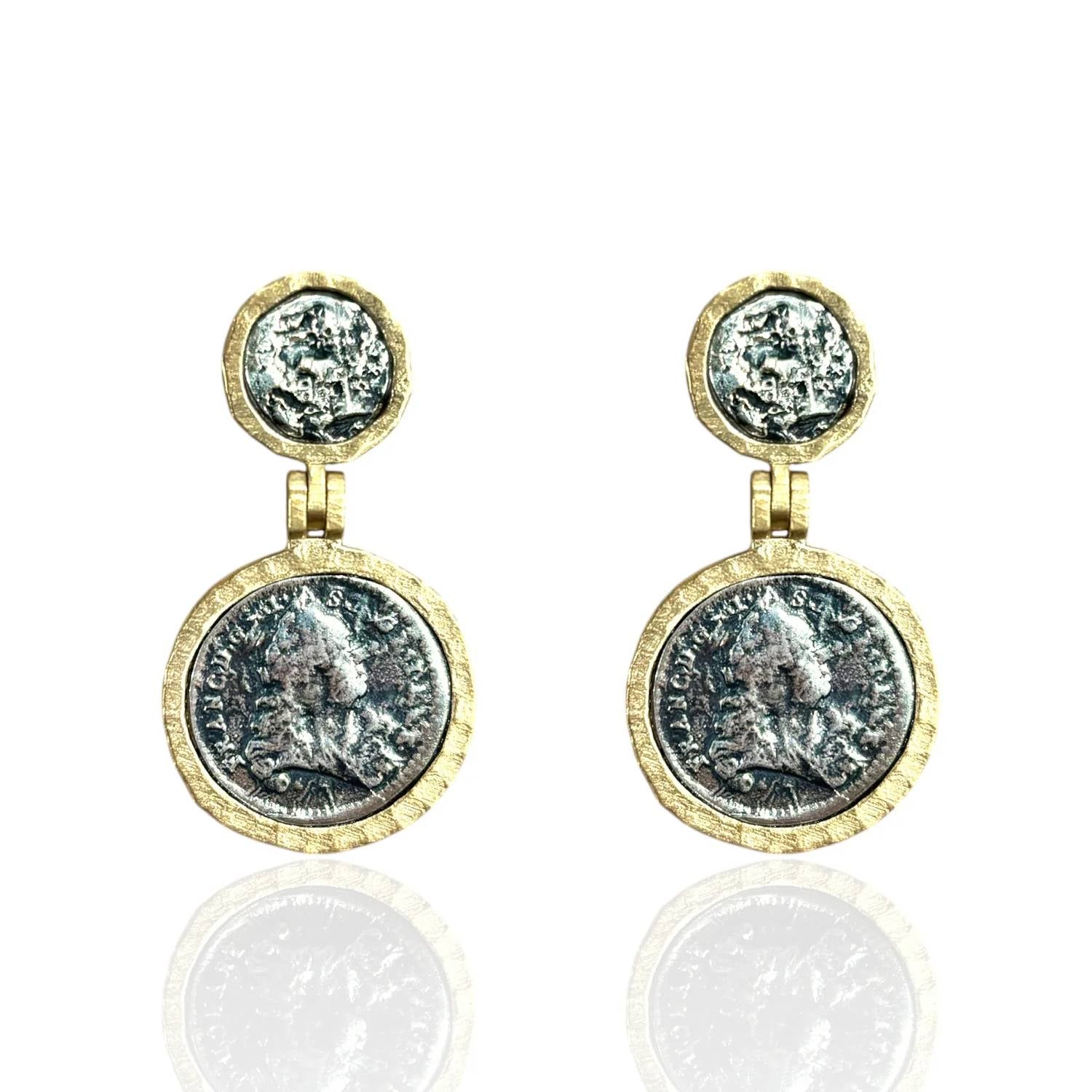 Tat2 Designs - Women's Vigo Coin Earrings