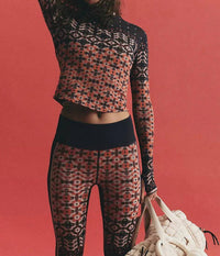 Fp Movement - Myoko Jacquard Base Layer Top